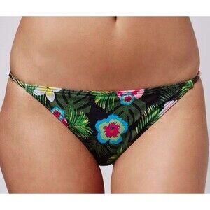 Topshop Tropical floral Hipster Bikini Bottoms Sz 10 New